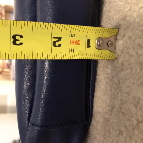 Kendall and Kylie Blue Marine / Navy Purse Small with Zipper & Inside Pocket NWT - Picture 13 of 14